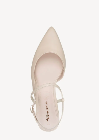 Δερμάτινες γόβες με slingback - Image 7