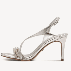 Σανδάλι με τακούνι - μεταλλικό