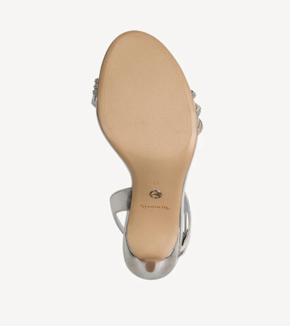 Σανδάλι με τακούνι - μεταλλικό - Image 4